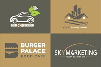 do creative modern business logo design