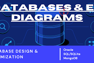 respond to any query regarding databases and will make er diagrams