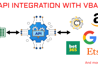provide API integration using excel vba