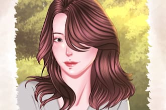 draw a portrait in my style