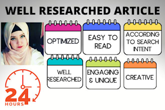 write articles and blog posts
