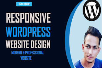 design a unique wordpress website design with elementor