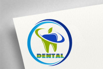 provide attractive dental dentist logo for your company