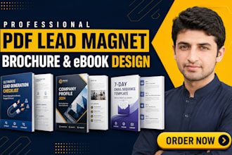 design your PDF lead magnet, ebook or brochure design