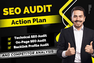 run in depth website SEO audit and competitors analysis