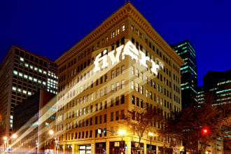 design realistic sign leaser light show