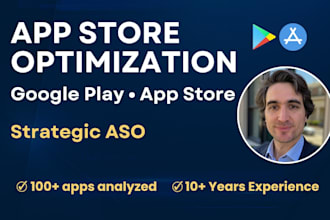 do app store optimization aso for google play and app store apps