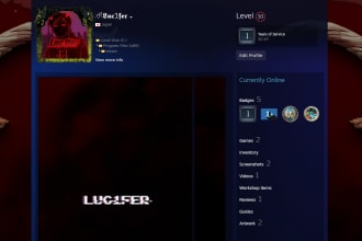 make your steam profile look a lot better