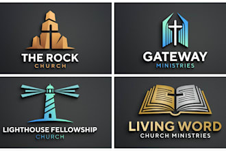 create a lively and stunning church logo design