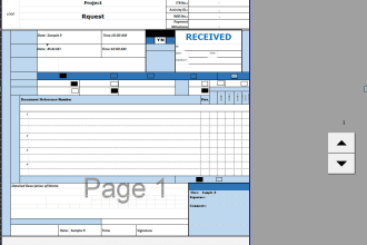 create automation format for request and invoices on excel