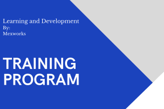 develop training program and manual