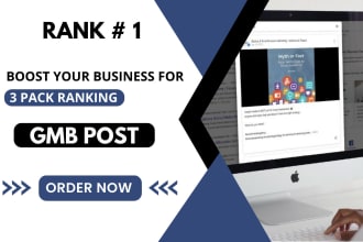 do gbp posts with geotag images for 3pack local ranking
