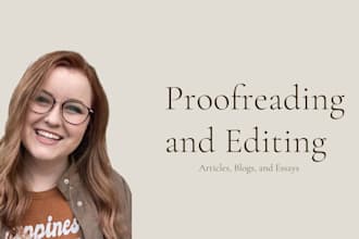 proofread your article, blog post or essay