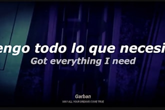 le pondré subtítulos a tus videos, con buena calidad