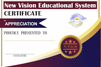 design a professional certificate