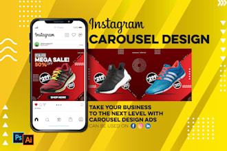 design fantastic instagram carousel posts for your ad campaign