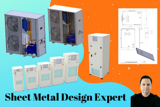 do sheet metal design and dxf for laser in solidworks