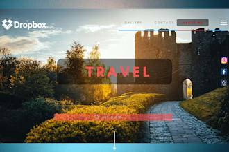 design website page like homepage