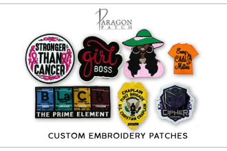 do custom embroidered patches for hats apparel and jackets
