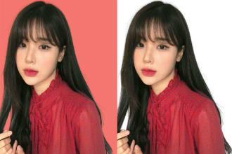 background removal, resize and crop picture