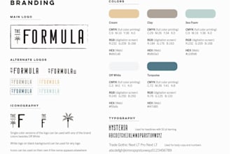design a full package logo that reflects the passion and vision of your brand