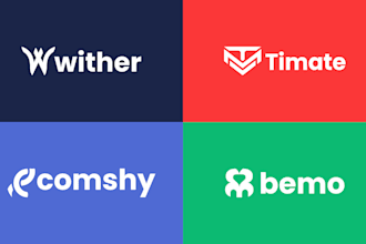 design unique and clean minimal logo