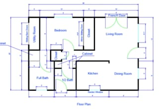 create autocad drawings and design floor layouts