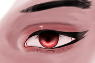 draw a horror character of your liking