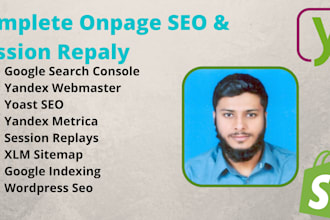 do onpage seo, session repaly with yoast and yandex matrica