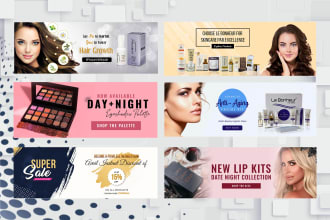 design website banner, product banner and header