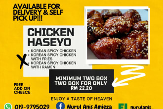 do food delivery chicken haseyo in kuantan pahang
