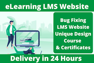 setup elearning  website using wplms, learnpress, tutor