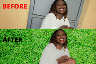 photoshop editing and remove photo background