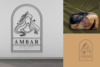 design professional hand drawn logo design