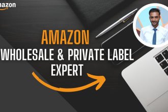 be your expert amazon fba consultant, and virtual assistant