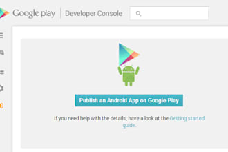 publish android app on your google play store console