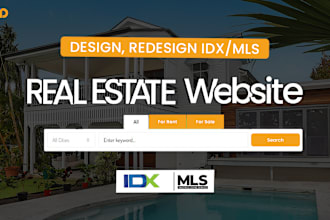 design realtor, agent, real estate website in wordpress integrate idx mls