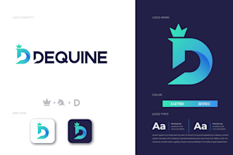 design exclusive outstanding clean modern corporate minimalist app gradient logo
