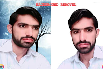 change and remove photo background