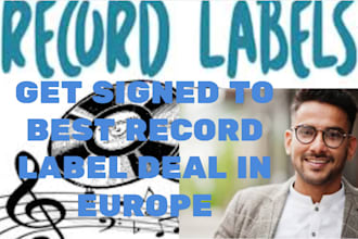 pitch your music to best active 500 record label in USA and europe