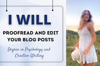 proofread, edit, and make your blog posts shine