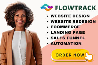 do flowtrack website design flowtrack website redesign flowtrack landing page