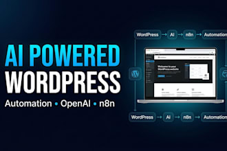 build an ai powered wordpress website with automation