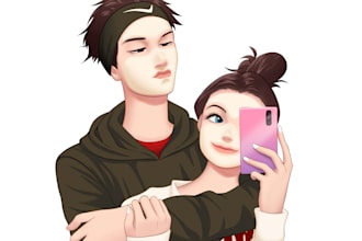 turn photo into cartoon style