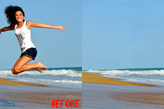 remove people or objects from any image