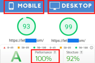 increase your shopify store website score