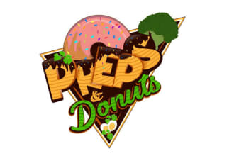 design fascinating food, fast food, BBQ, nutrition logo for you