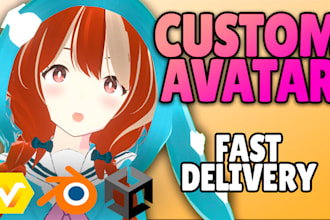 create a 3d vtuber or vrchat avatar with vroid and unity