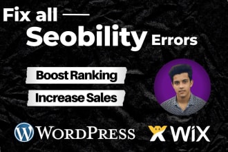 fix seobility errors to rank your website on google
