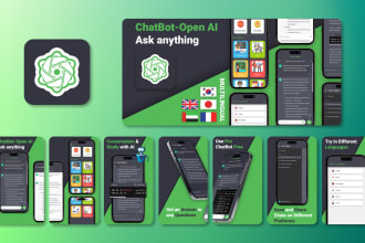 design app icon and screenshots for play store and app store